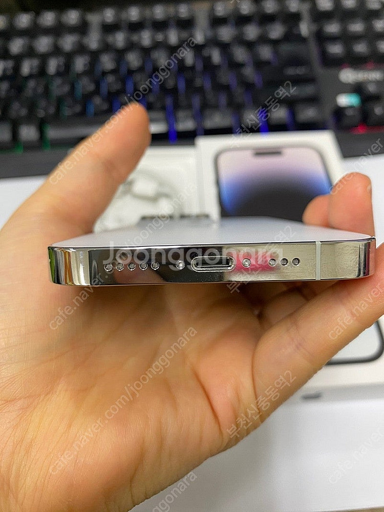 196398 아이폰14프로 화이트 SSS급 256GB ...--8