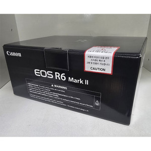 캐논정품 EOS R6 MARK 2 미개봉 새상품 팝니다.