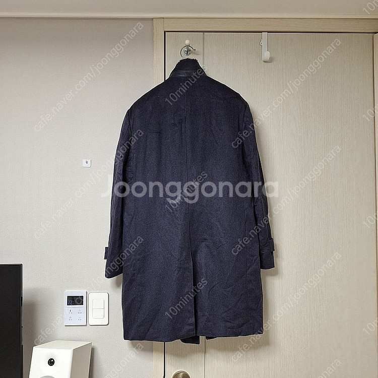 갤럭시 수젤로 캐시미어 100 퍼 트리밍 코트 / 로가...--2