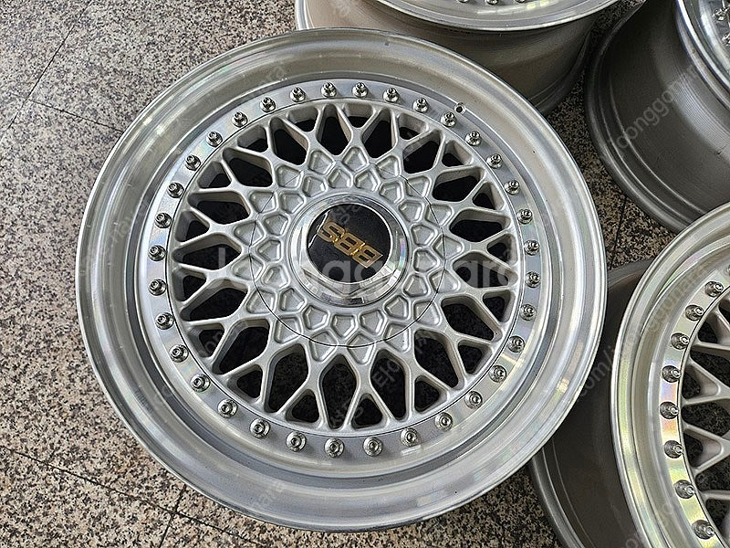 [판매] BBS RS 3피스 정품 16인치 신품휠 한셋...--2