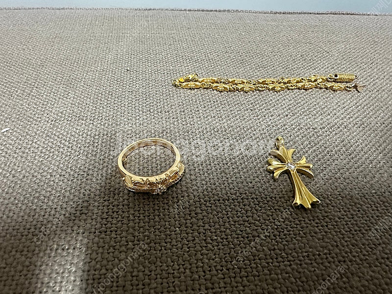 22k 크롬하츠 악세사리 팔찌 반지 목걸이--0
