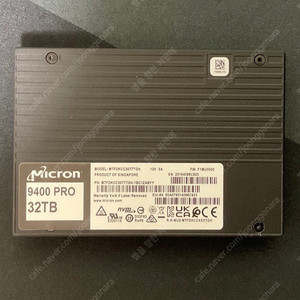 마이크론 9400 PRO 32TB U.2 SSD 팝니다.