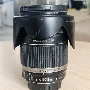 캐논 efs 18-200 is f3.5~5.6 슈퍼줌 렌즈