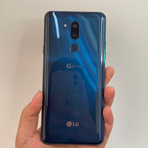 02452 LG G7플러스 (G710) 모로칸블루 128GB 판매합니다 8만원 텔레그램OK