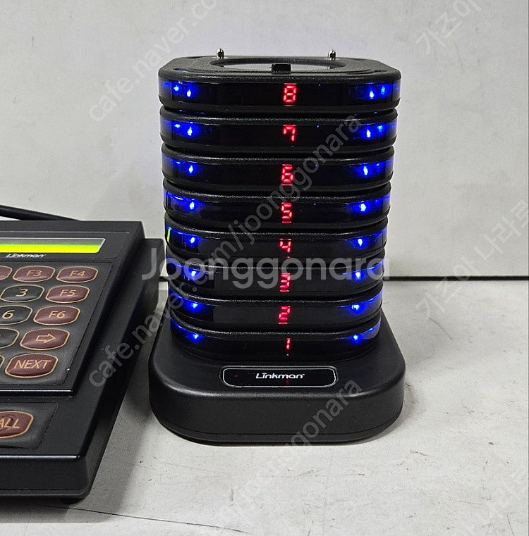 링크맨 진동벨 LM-D400N 8개와 송신기 1대 팝니다--1