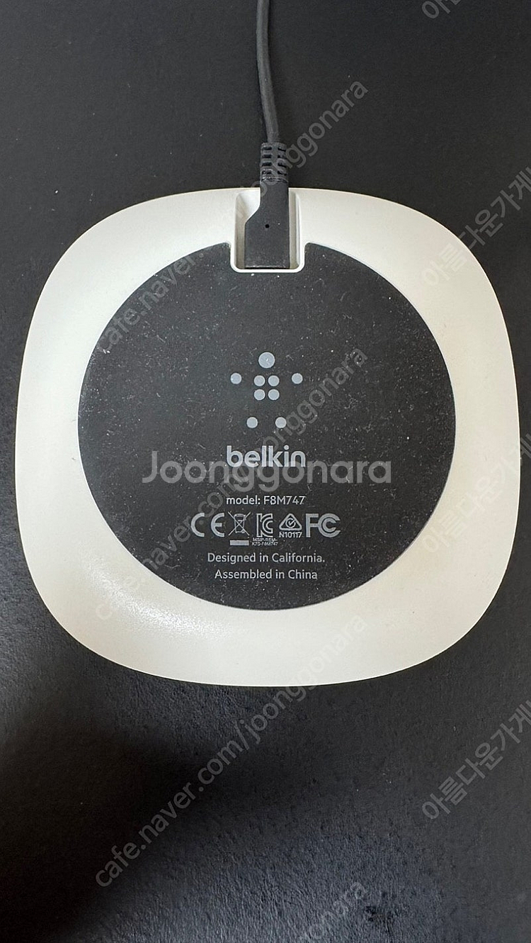 벨킨 무선충전 패드 급속 고속 퀵 삼성 버즈 갤럭시 무...--1