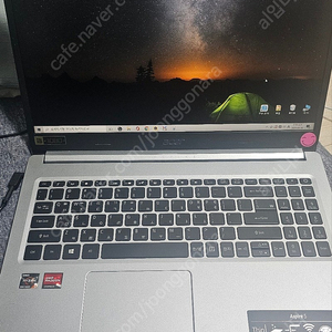 ACER ASPIRE5 노트북 팝니다. 라이젠5500U 램16g