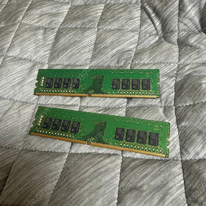 삼성 램 ddr4 pc4-25600 16g 2개 팝니다