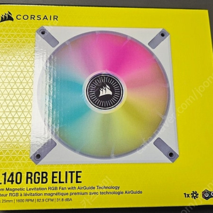 커세어 ML140 rgb elite 화이트 판매!