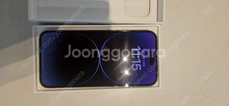 아이폰14 프로맥스 딥퍼플 256G(기가) 팝니다.--7