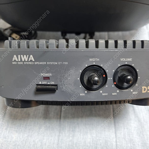 AIWA 워크맨용 액티브 스피커 ET-700 정상작동품 판매합니다.