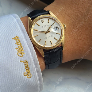 [정품] 롤렉스 오이스터 퍼페추얼 플루티드 18K 옐로우골드 금통 빈티지(Rolex Oyster Perpetual 18K Solid Gold Vintage)