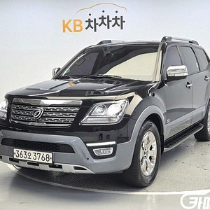 더 뉴 모하비 4WD 프레지던트 2017 년 중고 중고차 전액할부 중고차리스 1,550만원