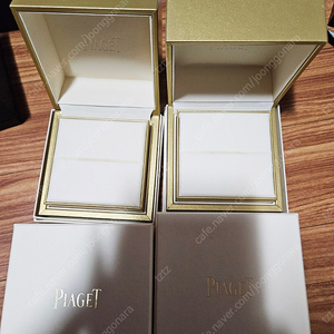 PIAGET 피아제 반지 케이스 , 피아제 팔찌 박스 브레이슬릿 케이스 판매합니다 :)