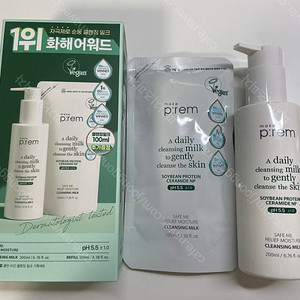 메이크프렘 클렌징밀크 200ml + 리필100ml