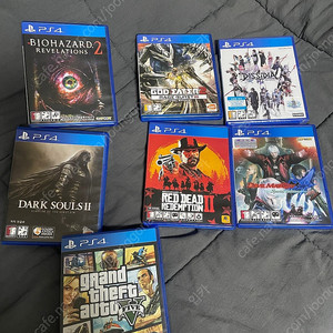 Ps4 와 게임시디 7종