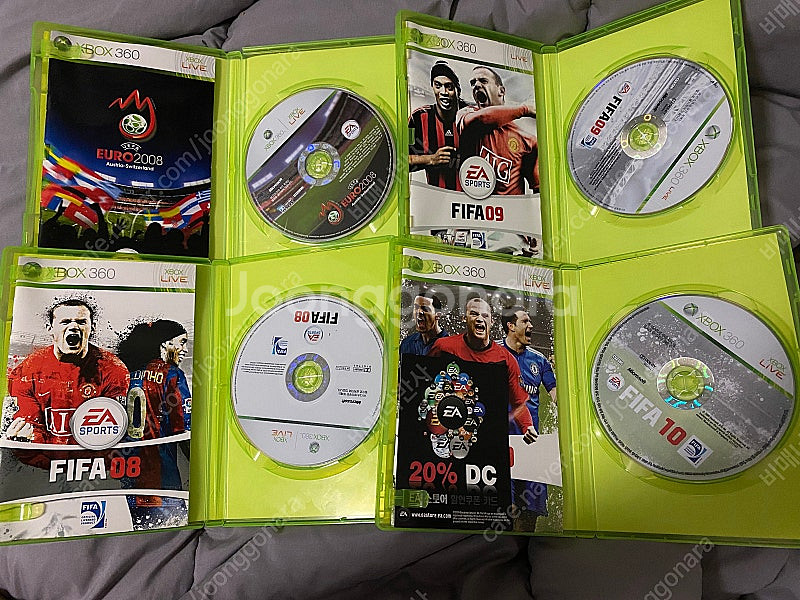 XBOX 360 옛날 피파 게임cd--2