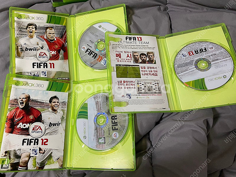 XBOX 360 옛날 피파 게임cd--3