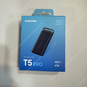 삼성 외장 ssd T5 evo 4tb