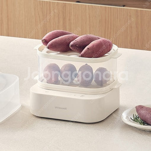 위즈웰 말하는 계란찜기 에그스팀 WSE612 택포--3