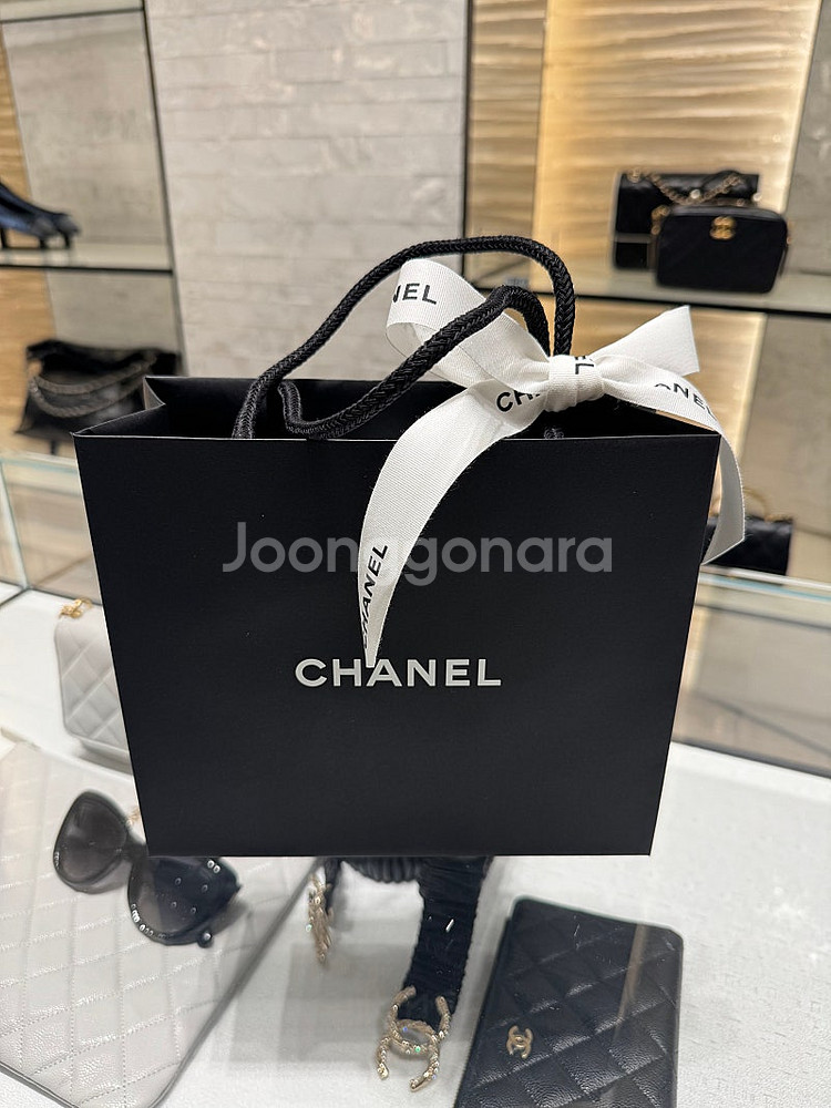 샤넬 카드지갑체인--1