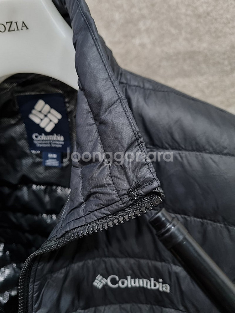 남성 95 컬럼비아 구스다운 경량 패딩--6