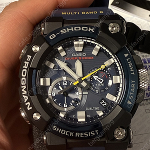 카시오 G-SHOCK Frogman GWF-A1000C-1ADR + 정품러버밴드 판매(아날프록/아날로그 프로그맨)