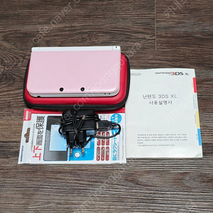 닌텐도 3DS XL 핑크 정발 포켓몬뱅크 내장