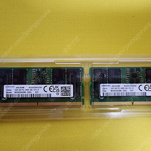 삼성 노트북 ddr5 16gb x 2ea 4800b 팝니다.