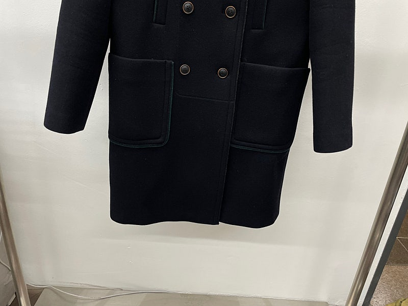 여성55)빈폴 울 구스다운 패딩 코트,빈폴 울 캐시미어 코트 판매합니다. 이미지