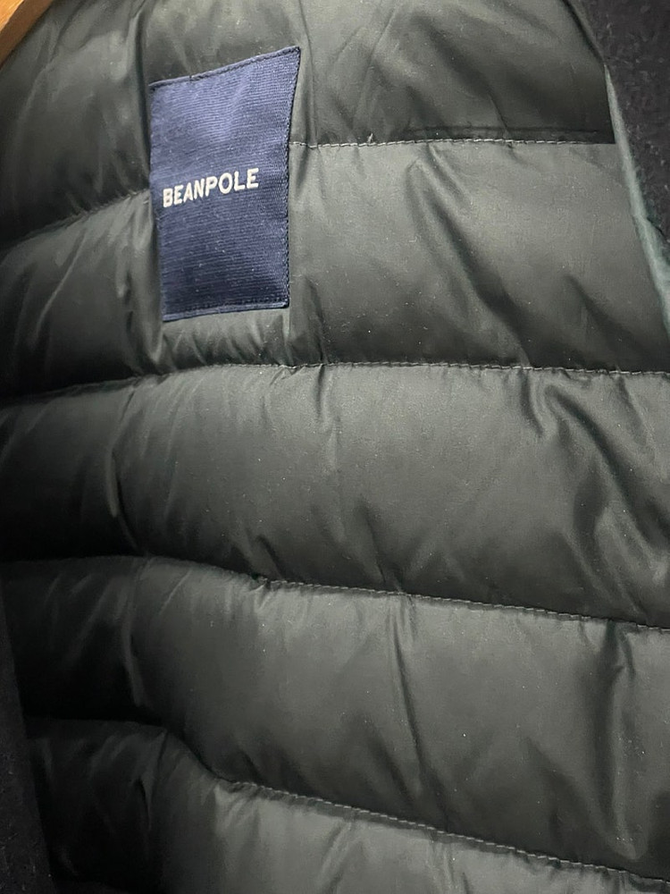 여성55)빈폴 울 구스다운 패딩 코트,빈폴 울 캐시미어 코트 판매합니다. 이미지