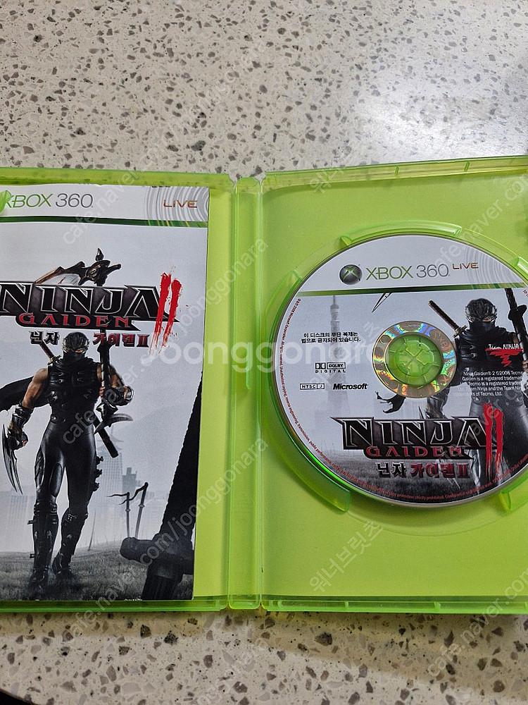 닌자가이덴2 xbox360 (택포)--1