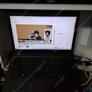 레노버 노트북 t440 + 27인치 led tv + 캐논 무한잉크 프린터