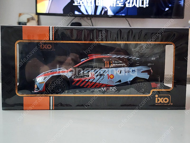 1:18 현대 i20N WRC 랠리카 국산 다이캐스트 ...--0