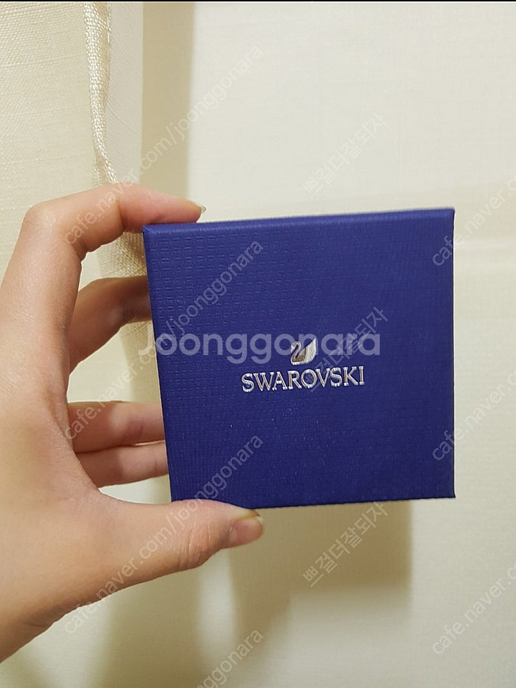 스와로브스키 정품 패싯 스완 펜던트 (블랙 스완 목걸이...--0