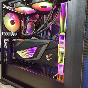 (사진 다수) 고성능 중저가 데스크탑 ft. AORUS(어로스) 워터포스 RTX2080 양품