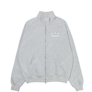 아이앱스튜디오 XXL 2Way Full Zip-Up Gray White