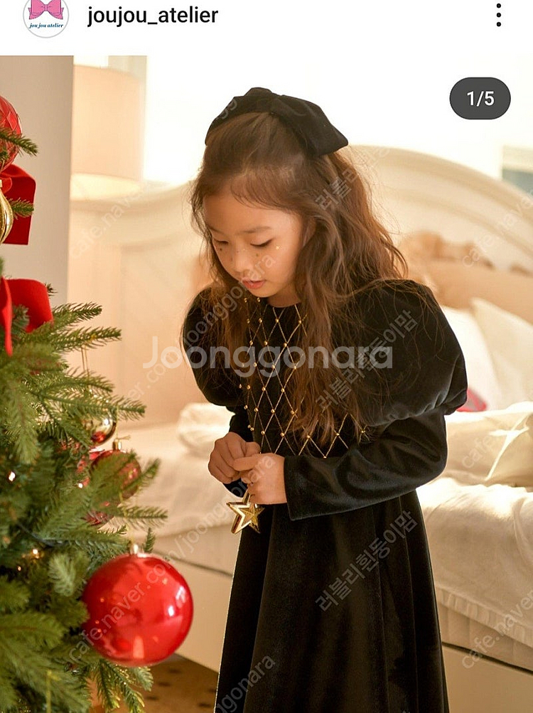 주주아뜰리에 올리비아벨벳드레스 XL--0