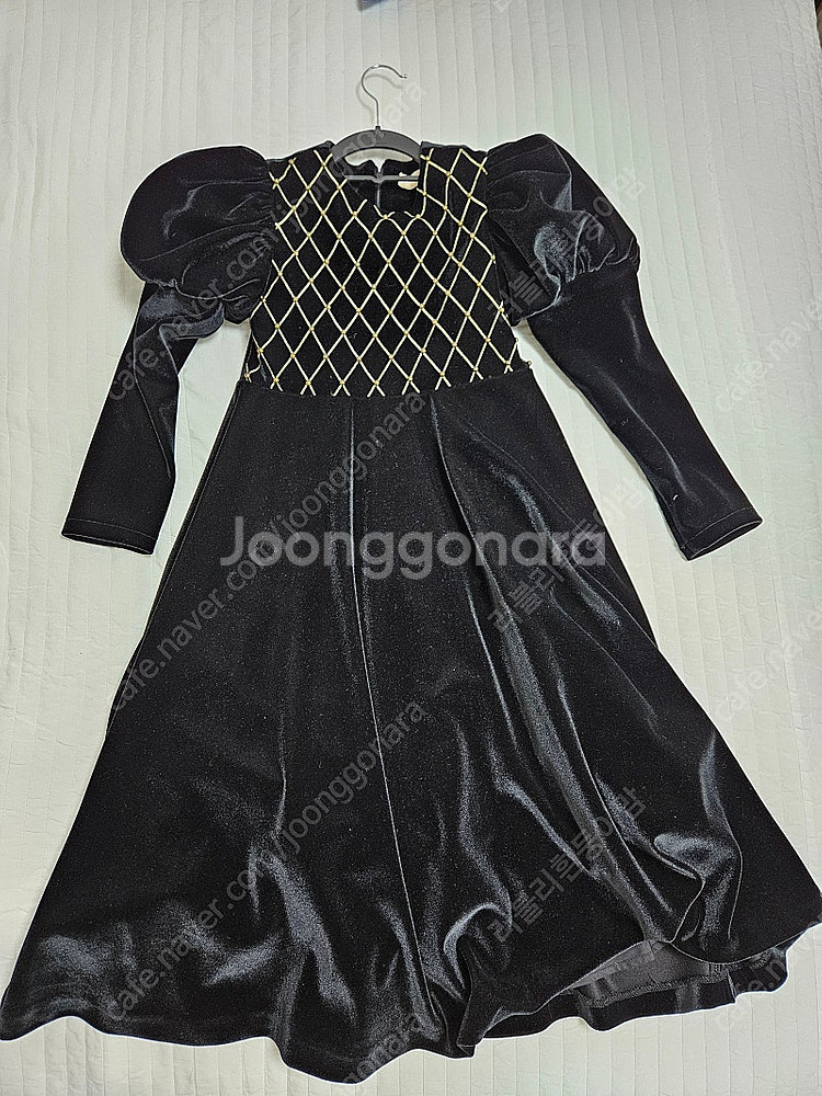 주주아뜰리에 올리비아벨벳드레스 XL--1