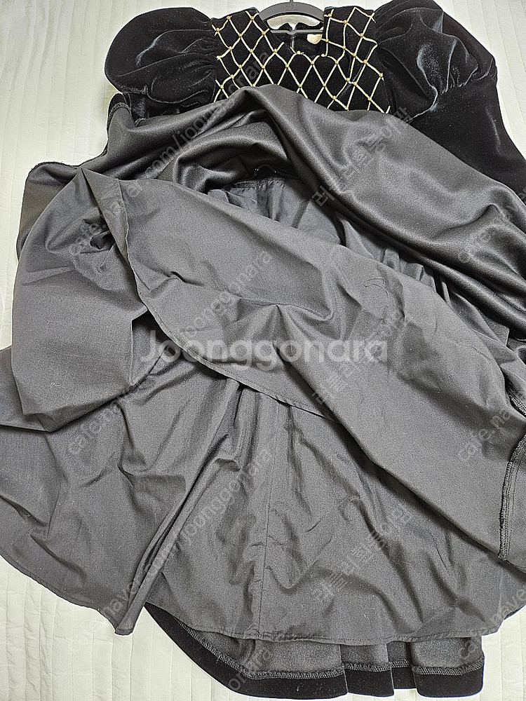 주주아뜰리에 올리비아벨벳드레스 XL--3