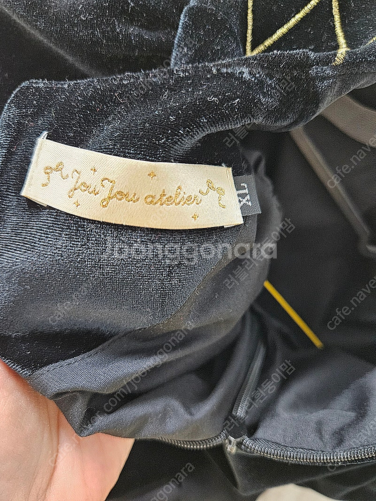 주주아뜰리에 올리비아벨벳드레스 XL--4