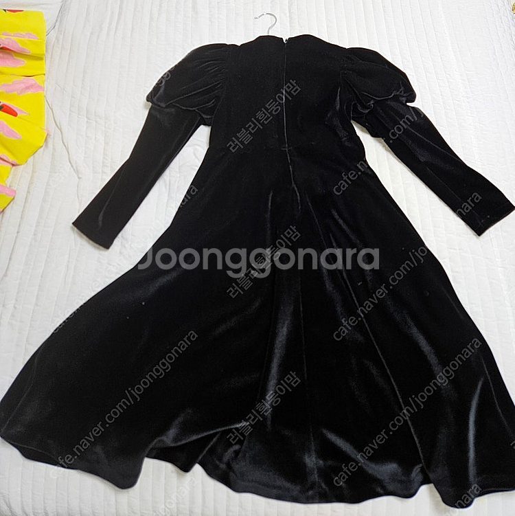 주주아뜰리에 올리비아벨벳드레스 XL--5