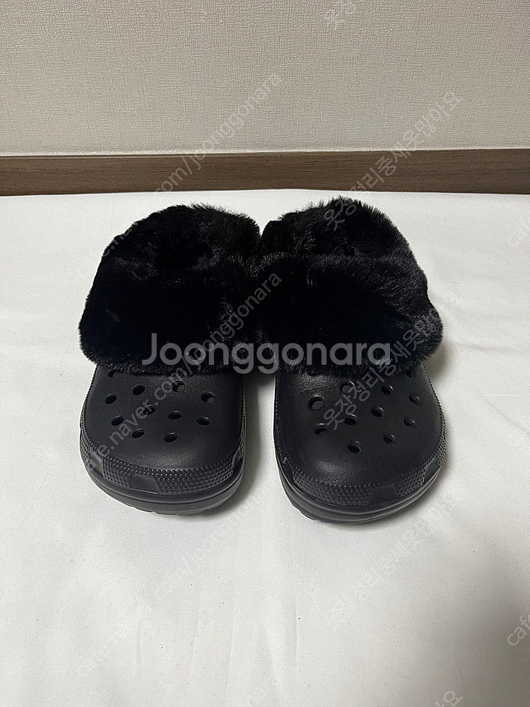 크록스 털크록스 겨울 슬리퍼 블랙--0