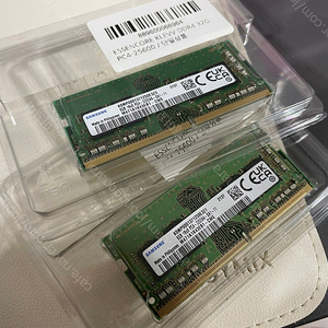 노트북용 삼성 DDR4-3200 8GBx2개