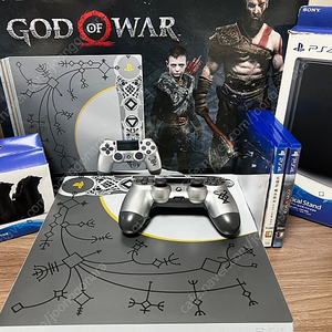 PS4 Pro 갓오브워 에디션 팝니다