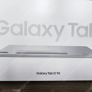갤럭시탭S7FE WIFI 64G 미개봉 새제품 판매합니다.