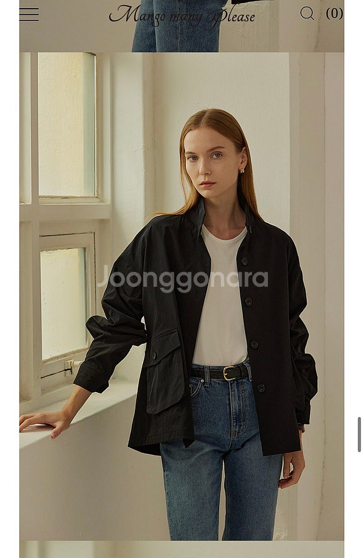 망매플 MAGO BLOUSON JUMPER 가격내림--1