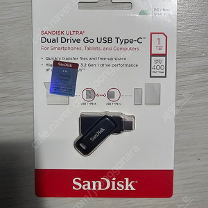 샌디스크 USB OTG 1TB 미개봉 팝니다.