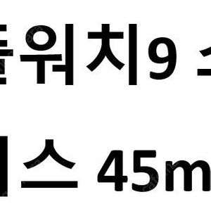 애플워치9 45mm 스테인리스 (실버)삽니다