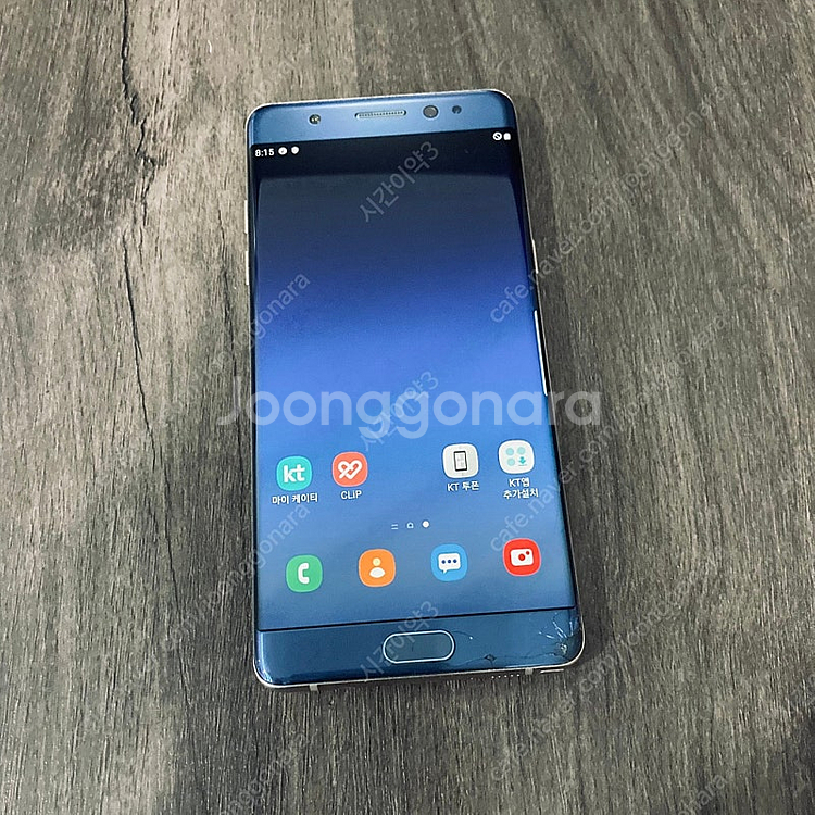 갤럭시 노트FE 블루 64G 2만5천원 판매합니다! 가...--0